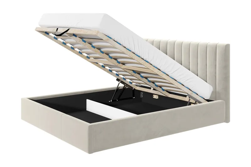 Laargard / Cosmo Sängram 120x200 cm - Blå - Products - Möbler - Säng - Sängram & sängstomme