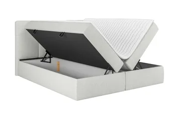 Leckersbo Komplett Sängpaket Kontinentalsäng med förvaring 180x200 cm - Beige - Products - Möbler - Säng - Komplett sängpaket
