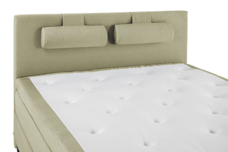Lucky Komplett Sängpaket 160x200 Latex Slät Sänggavel - Nackkudde Stor Grön - Products - Möbler - Säng - Kontinentalsäng