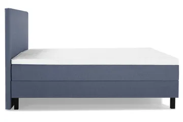 Lucky Komplett Sängpaket 180x200 Skum Slät Sänggavel - Mörkblå - Products - Möbler - Säng - Kontinentalsäng