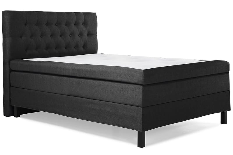 Lucky Kontinentalsäng 120x200Latex - Svart/Grå - Products - Möbler - Säng - Enkelsäng