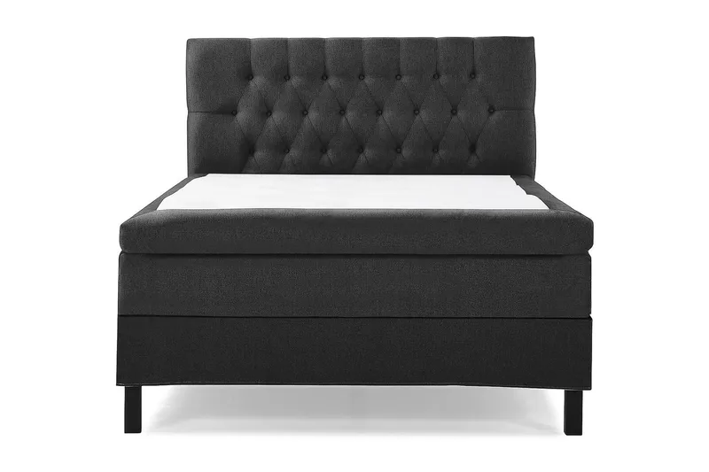 Lucky Kontinentalsäng 120x200Latex, Svart/Grå