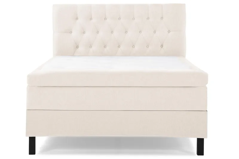 Lucky Kontinentalsäng 140x200Memorymadrass, Beige