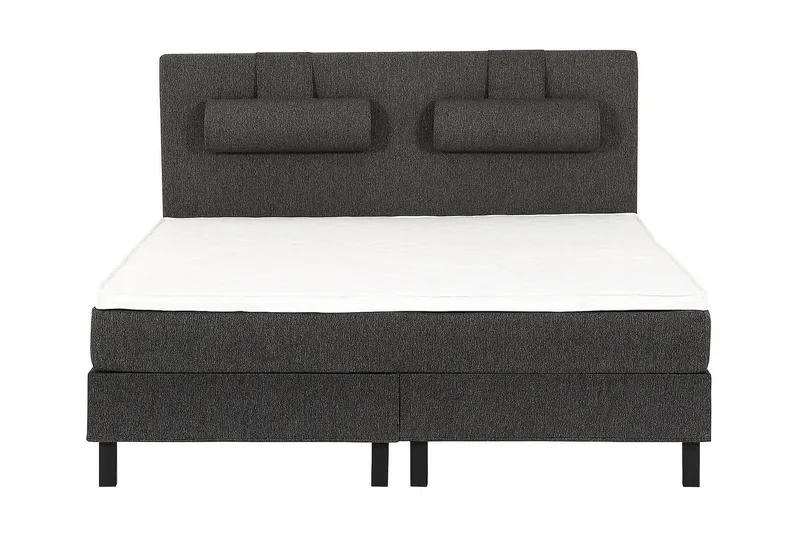 Lucky Kontinentalsäng 150x200 Skum, Svart/Grå