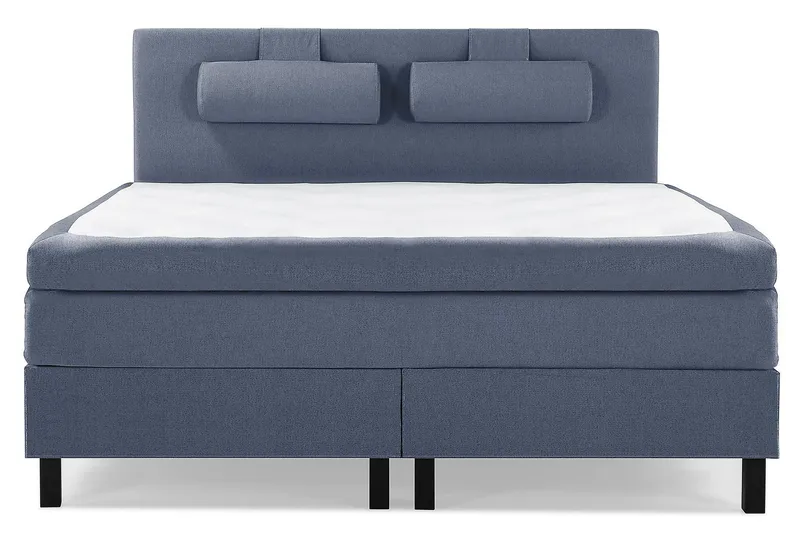 Lucky Kontinentalsäng 150x200Polyeter - Mörkblå - Products - Möbler - Säng - Kontinentalsäng