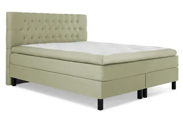 Lucky Kontinentalsäng 160x200Polyeter - Grön - Products - Möbler - Säng - Kontinentalsäng