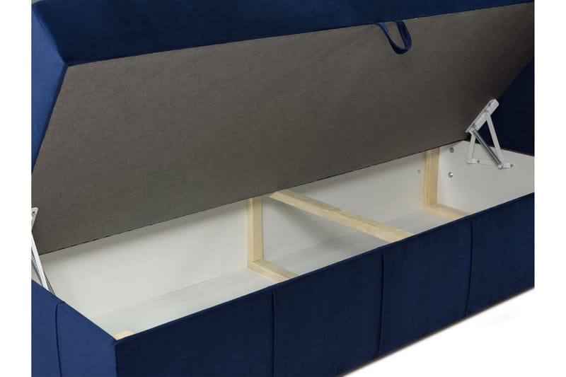 Lyckorna Kontinentalsäng 160x200 cm LED-belysning - Beige - Products - Möbler - Säng - Säng med förvaring