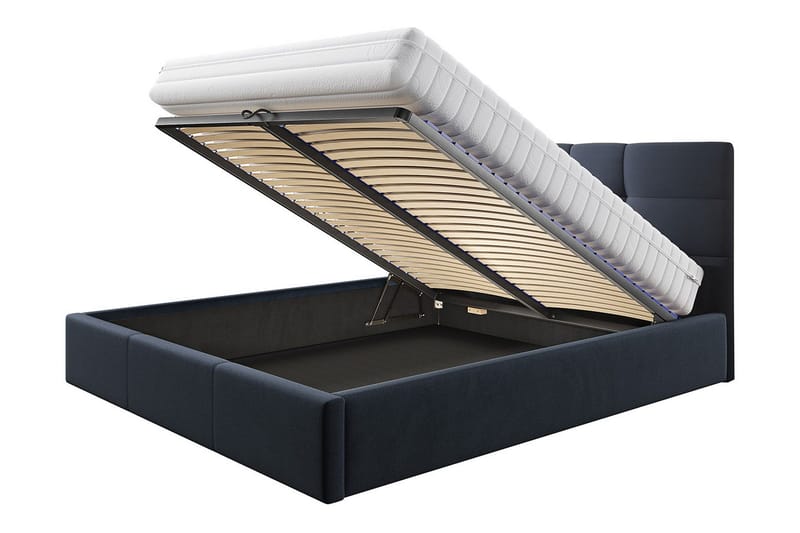 Nieres Förvaringssäng 180x200cm - Mörkgrå - Products - Möbler - Säng - Säng med förvaring
