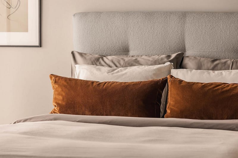 Oslo Lyx Kontinentalsäng 120x200 cm - Grå - Products - Möbler - Säng - Kontinentalsäng