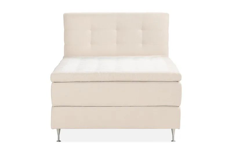 Oslo Lyx Kontinentalsäng Boucle 120x200, Ljusbeige
