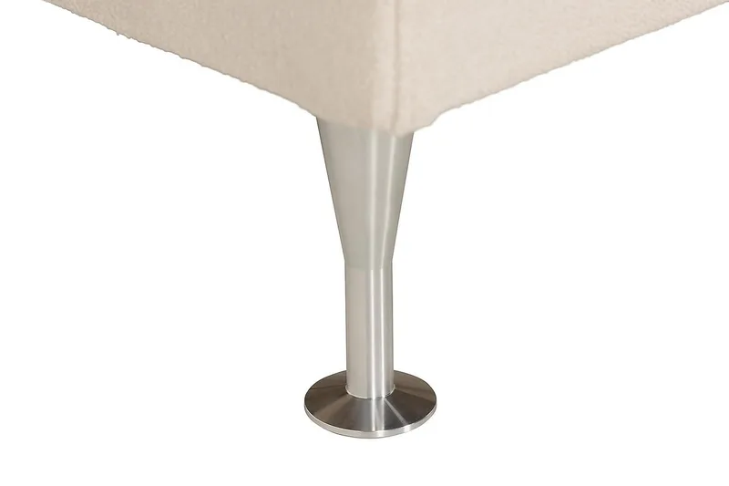 Oslo Lyx Kontinentalsäng Boucle 120x200 - Ljusbeige - Products - Möbler - Säng - Kontinentalsäng