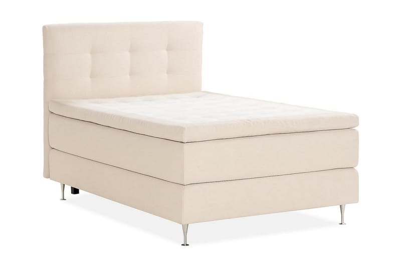 Oslo Lyx Kontinentalsäng Boucle 120x200 - Ljusbeige - Products - Möbler - Säng - Kontinentalsäng