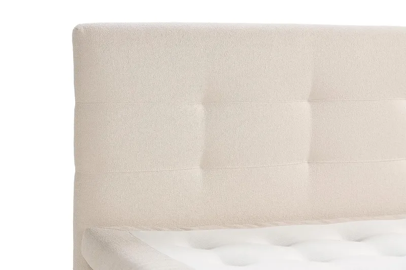 Oslo Lyx Kontinentalsäng Boucle 180x200 - Ljusbeige - Products - Möbler - Säng - Kontinentalsäng