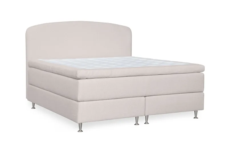 Oslo Lyx Sängpaket 160 curved loop 2 - Ljusbeige - Products - Möbler - Säng - Enkelsäng