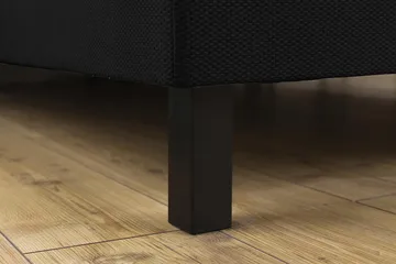 Princess Kontinentalsäng 120x200cm - Svart - Products - Möbler - Säng - Enkelsäng