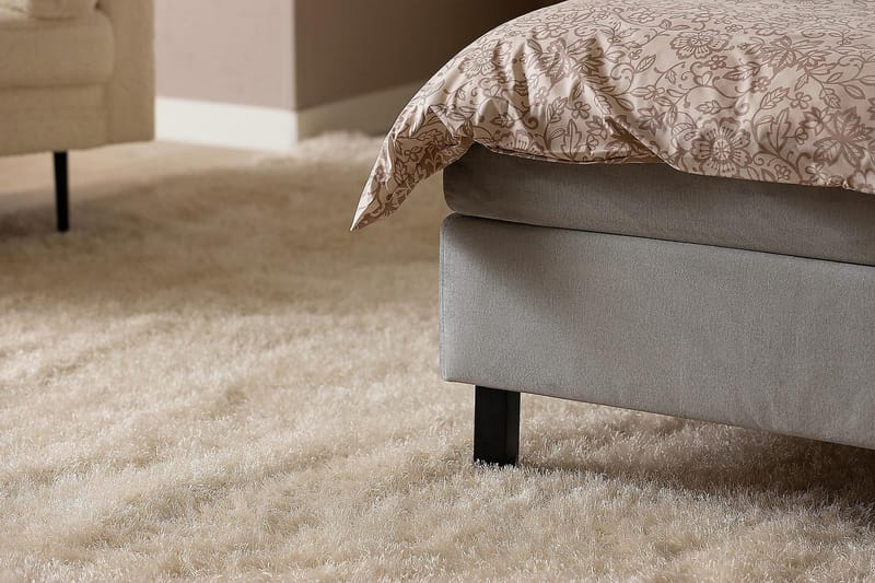 Princess Kontinentalsäng 180x200cm - Ljusgrå/Sammet - Products - Möbler - Säng - Kontinentalsäng