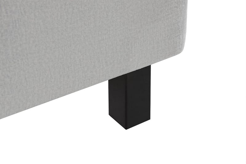 Princess Kontinentalsäng 180x200cm - Ljusgrå/Sammet - Products - Möbler - Säng - Kontinentalsäng