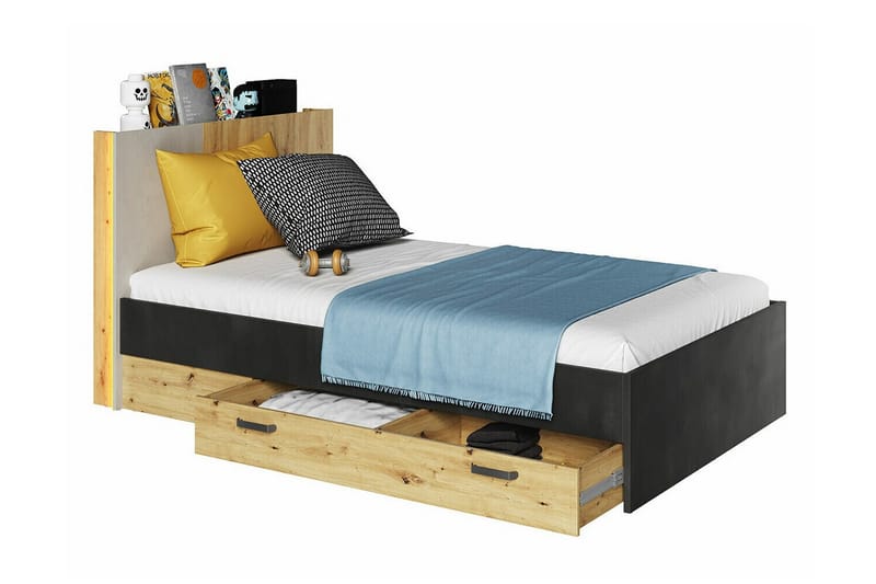 Rathmore Sängram 120x200 cm - Svart - Products - Möbler - Säng - Sängram & sängstomme