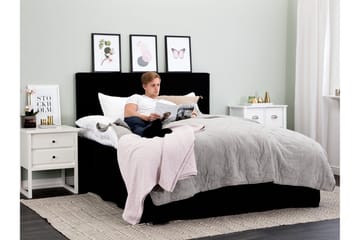 Ava Sänggavel 180 cm - Svart - Products - Möbler - Säng - Sängtillbehör & sänggavel - Sänggavel