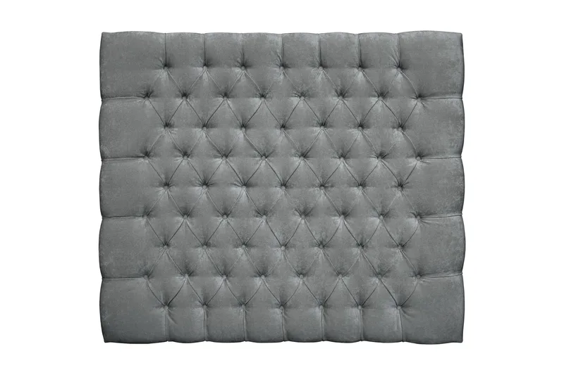 Celine  Sänggavel 140 cm - Grå/Sammet - Products - Möbler - Säng - Sängtillbehör & sänggavel - Sänggavel