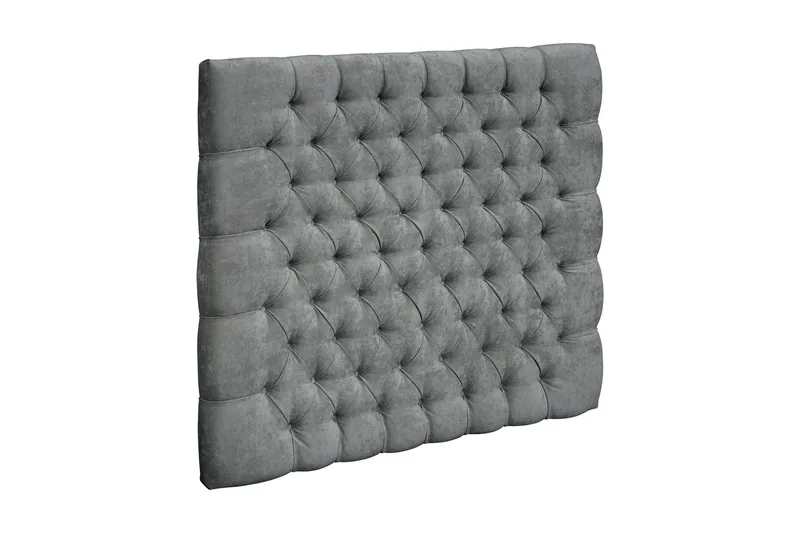 Celine  Sänggavel 140 cm - Grå/Sammet - Products - Möbler - Säng - Sängtillbehör & sänggavel - Sänggavel