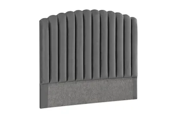 Davia Sänggavel 120 cm - Mörkgrå/Sammet - Products - Möbler - Säng - Sängtillbehör & sänggavel - Sänggavel