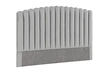 Davia Sänggavel 160 cm - Ljusgrå/Sammet - Products - Möbler - Säng - Sängtillbehör & sänggavel - Sänggavel