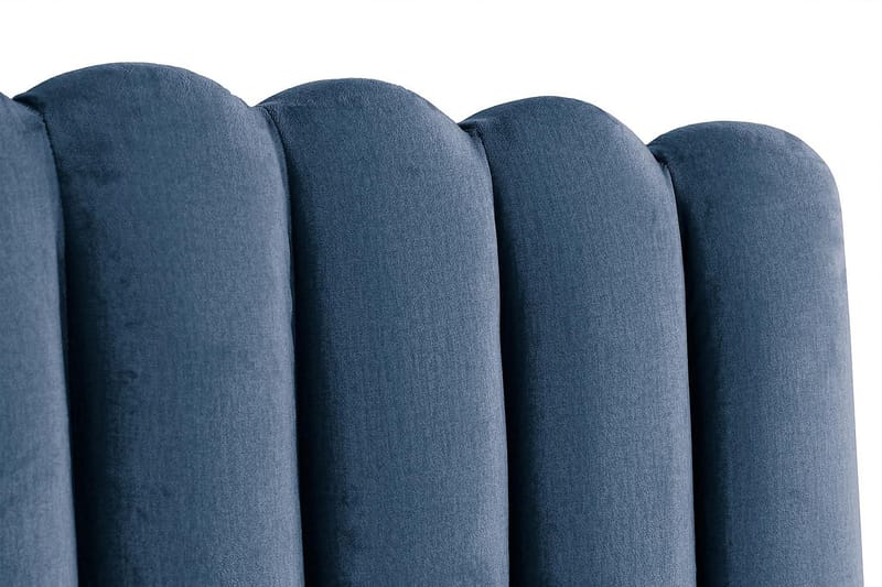 Davia Sänggavel 180 cm - Mörkblå/Sammet - Products - Möbler - Säng - Sängtillbehör & sänggavel - Sänggavel