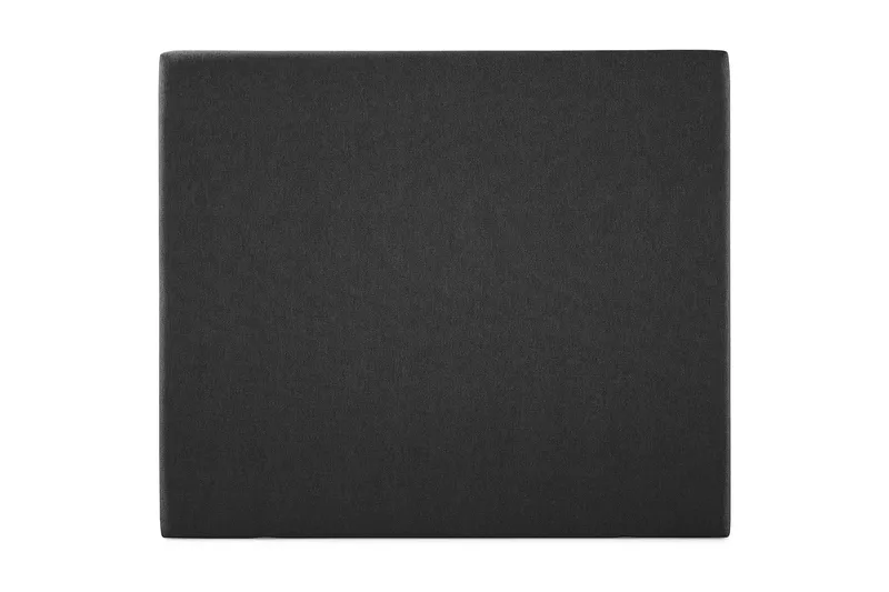 Lucky Sänggavel Slät 140 cm, Svart/Grå