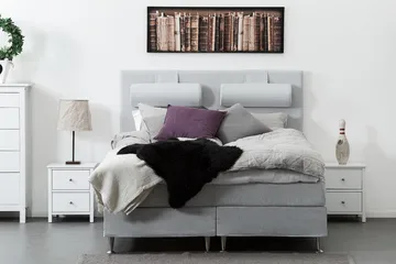 Meja Sänggavel 180x120 - Ljusgrå - Products - Möbler - Säng - Sängtillbehör & sänggavel - Sänggavel