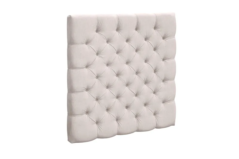 Joluma Sänggavel 120 Knappar - Ljusbeige - Products - Möbler - Säng - Sängtillbehör & sänggavel - Sänggavel