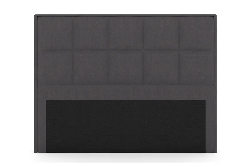 Select Rutig Sänggavel 210 cm, Mörkgrå