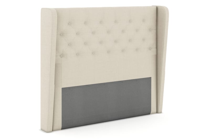 Select Sänggavel 120 cm med Sidor - Beige - Products - Möbler - Säng - Sängtillbehör & sänggavel - Sänggavel