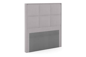 Select Sänggavel 120 cm Rutig - Ljusgrå - Products - Möbler - Säng - Sängtillbehör & sänggavel - Sänggavel