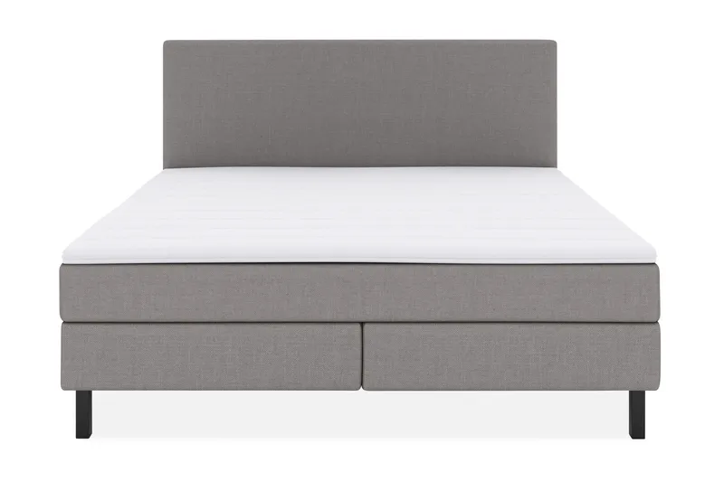Select No 2 Komplett Sängpaket 180x200, Ljusgrå/Svart