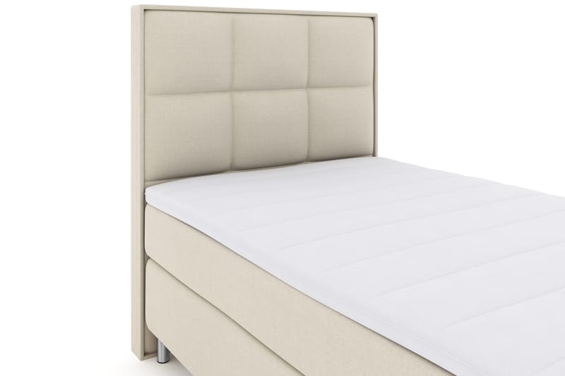 Select No 3 Komplett Sängpaket 120x200 Fast - Beige/Metall - Products - Möbler - Säng - Enkelsäng