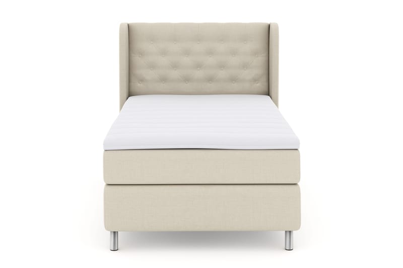 Select No 3 Komplett Sängpaket 120x200 Fast - Beige/Metall - Products - Möbler - Säng - Enkelsäng
