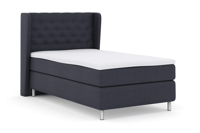 Select No 3 Komplett Sängpaket 120x200 Fast - Blå/Metall - Products - Möbler - Säng - Enkelsäng