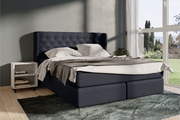 Select No 3 Komplett Sängpaket 120x200 Fast - Blå/Metall - Products - Möbler - Säng - Enkelsäng
