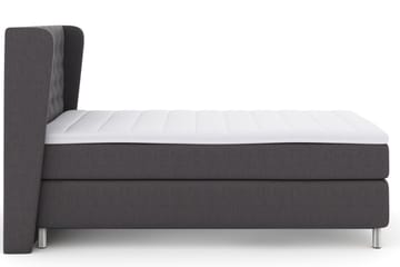Select No 3 Komplett Sängpaket 120x200 Fast - Mörkgrå/Metall - Products - Möbler - Säng - Enkelsäng