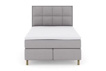 Select Rutig Sänggavel 140 cm - Ljusgrå