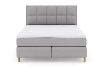Select Rutig Sänggavel 180 cm - Ljusgrå