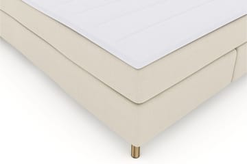 Select No 3 Komplett Sängpaket 180x200 Fast/Medium - Beige/Koppar - Products - Möbler - Säng - Kontinentalsäng