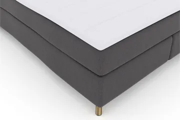 Select No 3 Komplett Sängpaket 180x200 Fast/Medium - Mörkgrå/Koppar - Products - Möbler - Säng - Kontinentalsäng