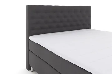 Select No 3 Komplett Sängpaket 180x200 Medium - Mörkgrå/Metall - Products - Möbler - Säng - Kontinentalsäng