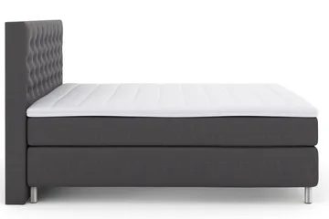 Select No 3 Komplett Sängpaket 180x200 Medium - Mörkgrå/Metall - Products - Möbler - Säng - Kontinentalsäng