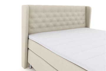 Select No 3 Komplett Sängpaket 210x210 Fast - Beige/Metall - Products - Möbler - Säng - Kontinentalsäng