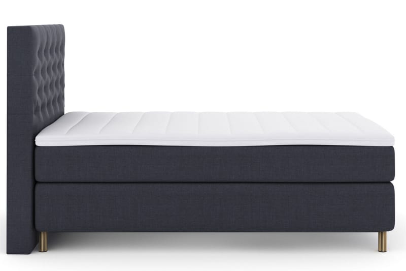 Select No 3 Kontinentalsäng 120x200 Fast - Blå/Koppar - Products - Möbler - Säng - Enkelsäng