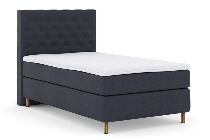 Select No 3 Kontinentalsäng 120x200 Fast - Blå/Koppar - Products - Möbler - Säng - Enkelsäng