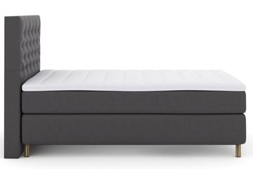 Select No 3 Kontinentalsäng 120x200 Fast - Mörkgrå/Koppar - Products - Möbler - Säng - Enkelsäng